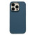 For iPhone 15 Pro Electroplated Metal Lens Frame Design MagSafe Silicone Phone Case(Dark Blue)