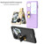 For OPPO Find N3 Flip GKK Integrated Ultrathin with Rotating Cortical Belt Phone Case(Purple)