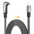 ENKAY PD30W Elbow Type-C to 8 Pin Fast Charging Data Braid Cable with Indicator Light, Length:1.2m