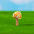 Micro-landscape Simulated Green Trees Flowers DIY Gardening Ecological Ornaments, Style: No. 18 Small Sakura Tree