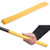 2 PCS 1m Fish Rod Heat Shrinkable Hand Handling Insulation Non-Slip Waterproof Sleeve, Specification: Diameter 22mm(Yellow)