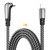 ENKAY PD30W Elbow Type-C to 8 Pin Fast Charging Data Braid Cable with Indicator Light, Length:2m