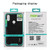 MOFI Shockproof TPU + PC + Cloth Pasted Case for Xiaomi Redmi 6 (Rose Red)