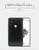 MOFI Shockproof PU Paste PC Case for Xiaomi Mi 8 (Black)