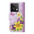 For Xiaomi Redmi Note 13 Colored Drawing Pattern Leather Phone Case(Yellow Flower Butterfly)