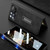 For Xiaomi Mix Fold 3 GKK Integrated Frosted Fold Hinge Leather Phone Case with Holder(Brown)