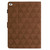 For iPad mini 5 / 4 / 3 / 2 / 1 Diamond Texture Embossed Leather Smart Tablet Case(Brown)