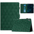 For iPad mini 6 Diamond Texture Embossed Leather Smart Tablet Case(Green)