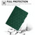 For iPad Pro 9.7 / 9.7 2018 / 2017 Diamond Texture Embossed Leather Smart Tablet Case(Green)