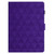 For iPad Pro 9.7 / 9.7 2018 / 2017 Diamond Texture Embossed Leather Smart Tablet Case(Purple)