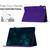 For iPad Pro 9.7 / 9.7 2018 / 2017 Diamond Texture Embossed Leather Smart Tablet Case(Purple)