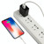 LZ-715 18W QC3.0 USB Single Port Fast Travel Charger, US Plug (Black)