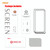 For Xiaomi Poco F3 2 PCS ENKAY Hat-Prince Full Glue 0.26mm 9H 2.5D Tempered Glass Full Coverage Film