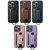 For iPhone 15 Pro Max Suteni H13 Litchi Leather Wrist Strap Wallet Back Phone Case(Purple)