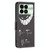 For Xiaomi Redmi K70E Colored Drawing Pattern Leather Phone Case(Smirk)