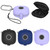 For Beats Fit Pro Switch Type Anti-fall Earphone Protective Case with Buckle Lanyard(Purple)