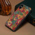 For iPhone 12 Dual Card Slot Holder Phone Case(Spring Green)