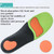 JH-209 Thicken Shock-absorbing Breathable and Comfortable Insole, Size: XS 35-38(Red White + Velvet Fabric) JH-209 Thicken Shock-absorbing Breathable and Comfortable Insole, Size: XS 35-38(Red White + Velvet Fabric)