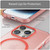 For iPhone 14 Pro MagSafe Frosted Translucent TPU + PC Full Coverage Phone Case(Red)