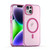 For iPhone 15 MagSafe Frosted Translucent TPU + PC Full Coverage Phone Case(Pink)