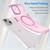 For iPhone 15 MagSafe Frosted Translucent TPU + PC Full Coverage Phone Case(Pink)