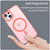 For iPhone 14 MagSafe Frosted Translucent TPU + PC Full Coverage Phone Case(Red)