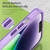 For iPhone 14 Plus MagSafe Frosted Translucent TPU + PC Full Coverage Phone Case(Dark Purple)