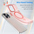 For iPhone 13 Pro MagSafe Frosted Translucent TPU + PC Full Coverage Phone Case(Red)