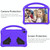 For Lenovo Tab P11 / J606F EVA Flat Anti Falling Protective Case Shell with Holder(Purple)