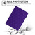For Lenovo Tab M10 3rd Gen Diamond Texture Embossed Leather Smart Tablet Case(Purple)