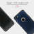 MOFI Shockproof PC+TPU+PU Leather Protective Back Case for iPhone 8(Black)