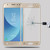 MOFI for Galaxy J3 (2017) / J330 Ultrathin 3D Curved Glass Film Screen Protector(Gold)