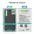 MOFI Brushed Texture Carbon Fiber Soft TPU Case for Sony Xperia E6 (Grey)