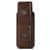 For iPhone 14 Pro Suteni H03 Litchi Leather Card Bag Stand Back Phone Case(Brown)