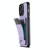 For iPhone 15 Pro Suteni H03 Litchi Leather Card Bag Stand Back Phone Case(Purple)