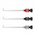 2 PCS CX Decoupling Device Stainless Steel Needle Crucian Fish Platform Fishing Guard(3.0mm Gray) 2 PCS CX Decoupling Device Stainless Steel Needle Crucian Fish Platform Fishing Guard(3.0mm Gray)