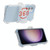 For Samsung Galaxy S24+ 5G Frosted PC+TPU Phone Case with Back Clip(Sky Blue)