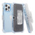 For iPhone 15 Pro Max Frosted PC+TPU Phone Case with Back Clip(Sky Blue)