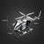 In-Car Odor-Removing Decorations Car-Mounted Helicopter-Shaped Aromatherapy Decoration Products Specification Black/10 Aromatherapy Core