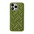 For iPhone 12 Pro Max 3D Weave TPU Phone Case(Green)