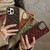 For iPhone 13 Pro 3D Weave TPU Phone Case(Wine red)