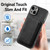 For iPhone 15 Pro Max Retro Leather Card Bag Magnetic Phone Case(Black)