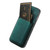 For iPhone 15 Plus Retro Leather Card Bag Magnetic Phone Case(Green)