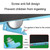 16 Inch Children LCD Writing Board Erasable Drawing Board, Color: Blue Color Handwriting