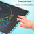 16 Inch Children LCD Writing Board Erasable Drawing Board, Color: Blue Color Handwriting