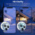 For iPhone 15 Plus / 15 Tempered Glass CD Texture Back Camera Film(Sierra Blue)