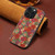 For iPhone 15 Pro Max Four Seasons Flower Language Series TPU Phone Case(Summer Red)