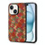 For iPhone 15 Four Seasons Flower Language Series TPU Phone Case(Summer Red)