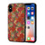 For iPhone XS Max Four Seasons Flower Language Series TPU Phone Case(Summer Red)