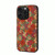 For iPhone 12 / 12 Pro Four Seasons Flower Language Series TPU Phone Case(Summer Red)